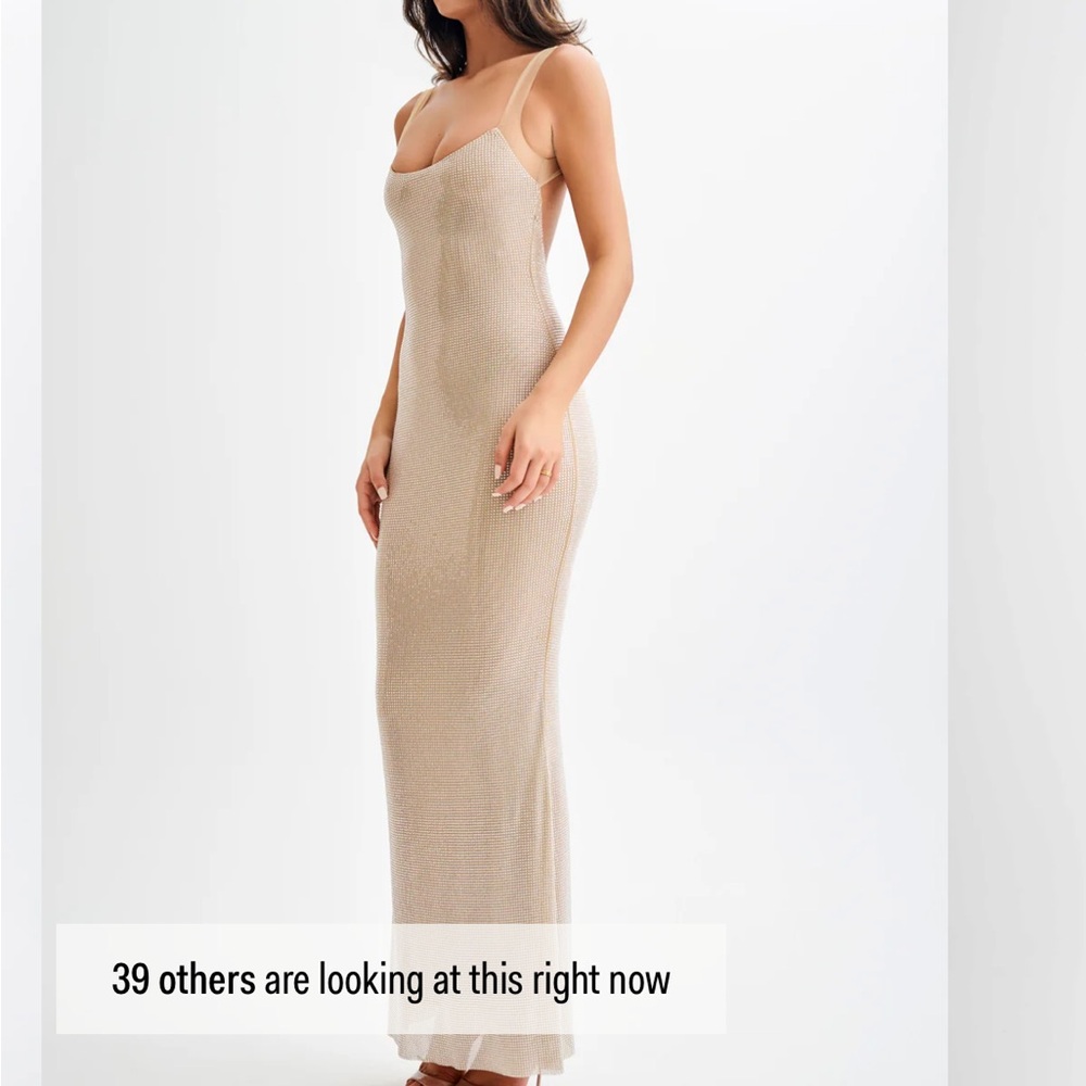 Jasmyn Meshki Nude Dress - Picture 4 of 4